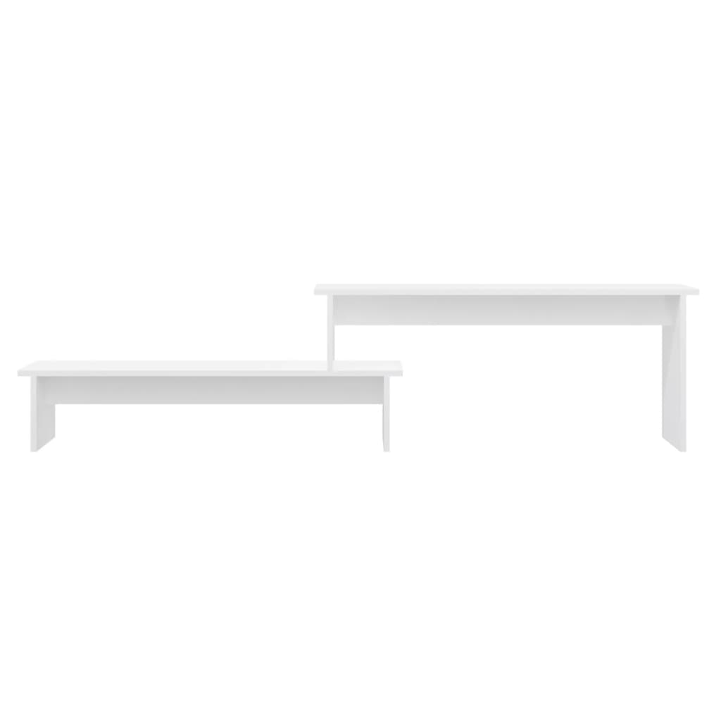 TV-Schrank Hochglanz-Weiß 180x30x43 cm Holzwerkstoff