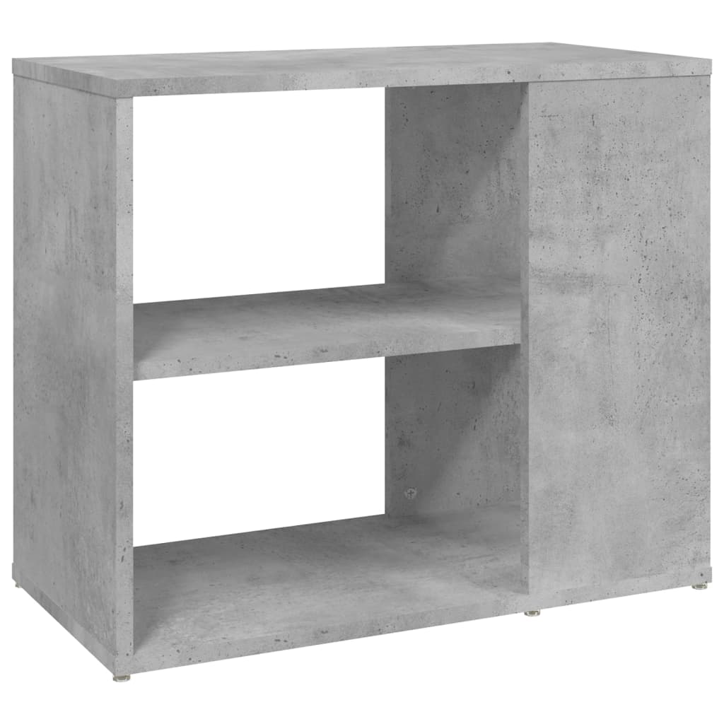 Beistelltisch Betongrau 60x30x50 cm Holzwerkstoff