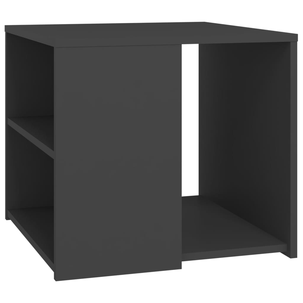 Beistelltisch Grau 50x50x45 cm Holzwerkstoff