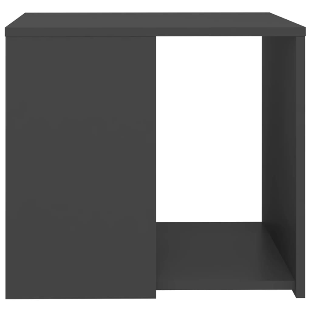 Beistelltisch Grau 50x50x45 cm Holzwerkstoff