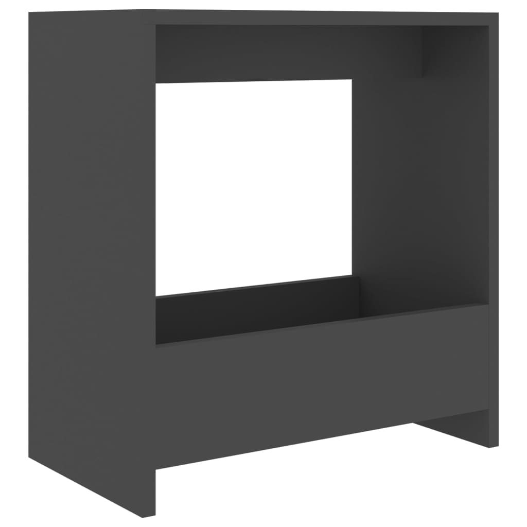 Beistelltisch Grau 50x26x50 cm Holzwerkstoff