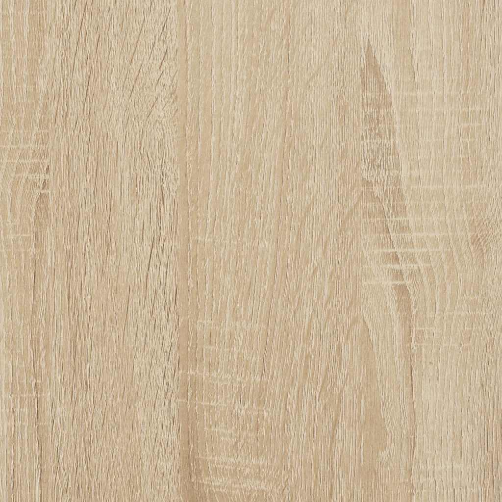 Wand-Schuhschrank Sonoma-Eiche 80x18x60 cm Holzwerkstoff