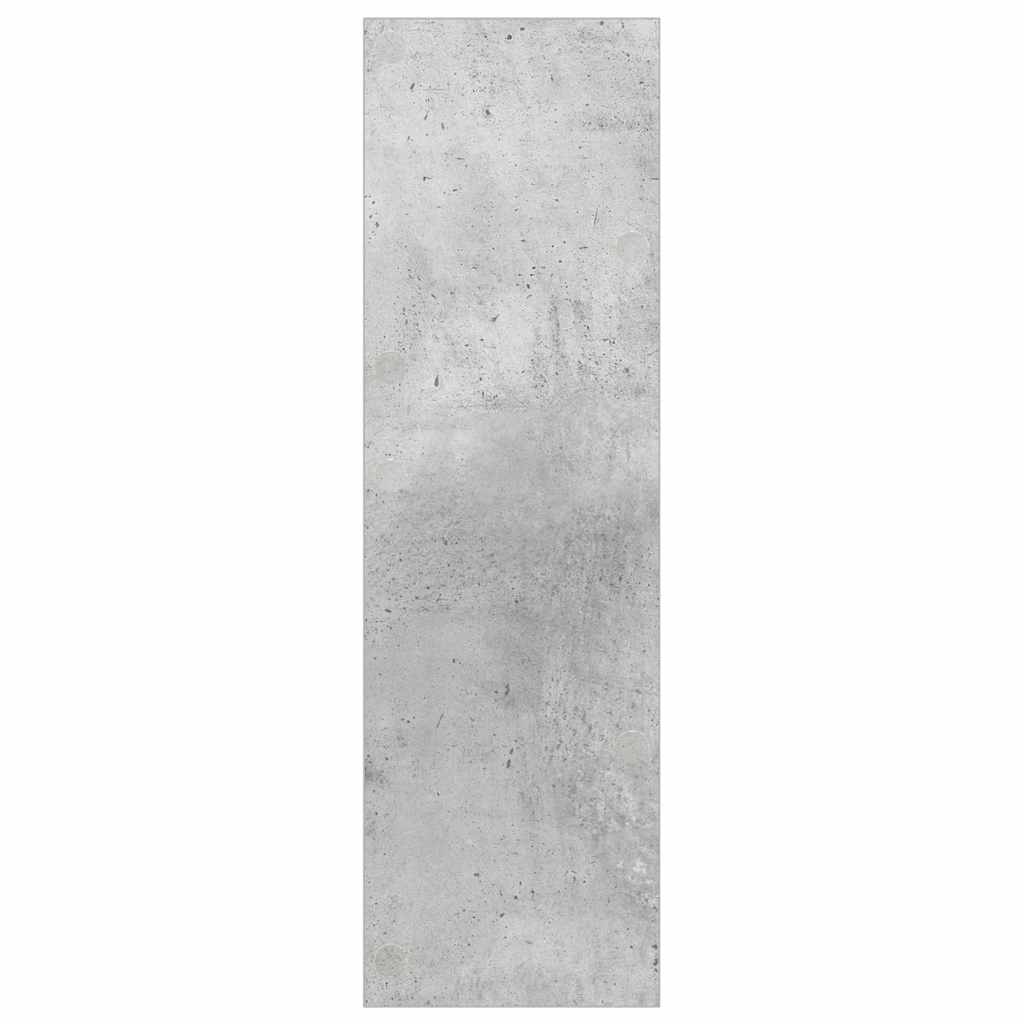 Wand-Schuhschrank Betongrau 80x18x60 cm Holzwerkstoff