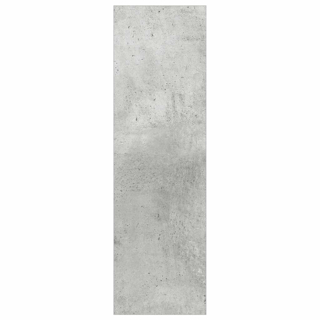 Wand-Schuhschränke 2 Stk. Betongrau 80x18x60 cm Holzwerkstoff