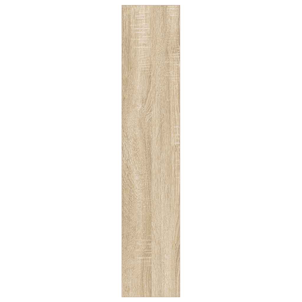 Wand-Schuhschränke 2 Stk. Sonoma-Eiche 60x18x90cm Holzwerkstoff