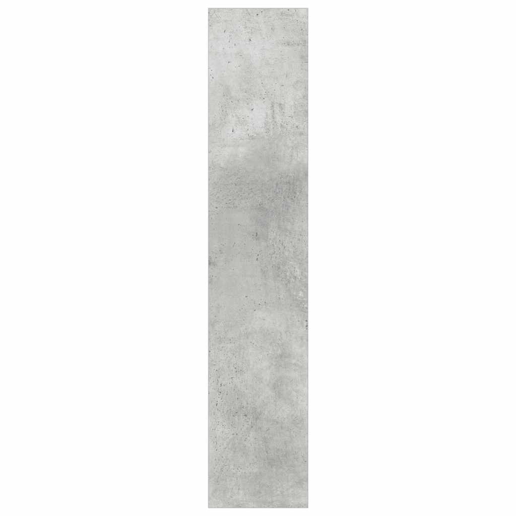 Wand-Schuhschrank Betongrau 60x18x90 cm Holzwerkstoff