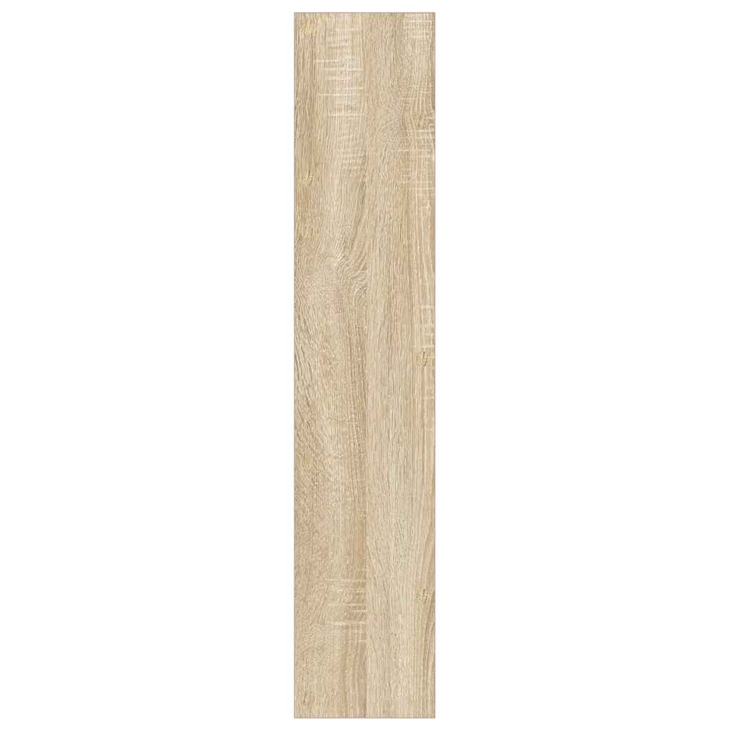Wand-Schuhschrank Sonoma-Eiche 80x18x90 cm Holzwerkstoff
