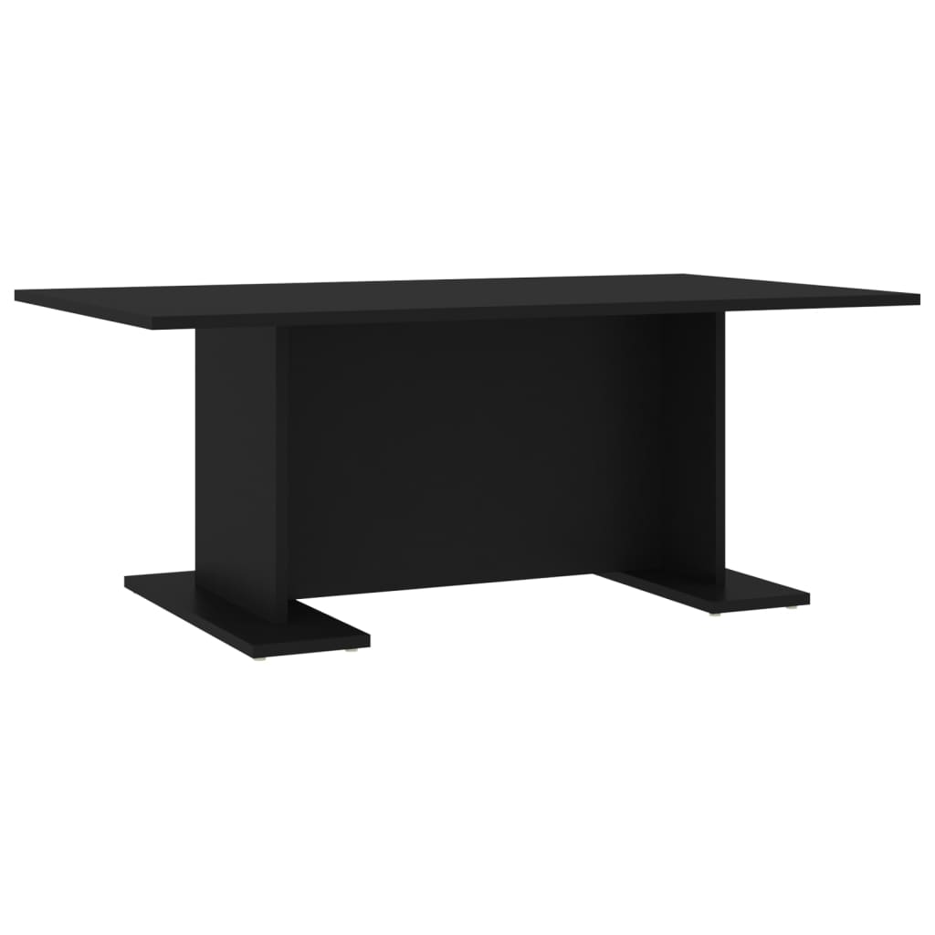 Couchtisch Schwarz 103,5x60x40 cm Holzwerkstoff
