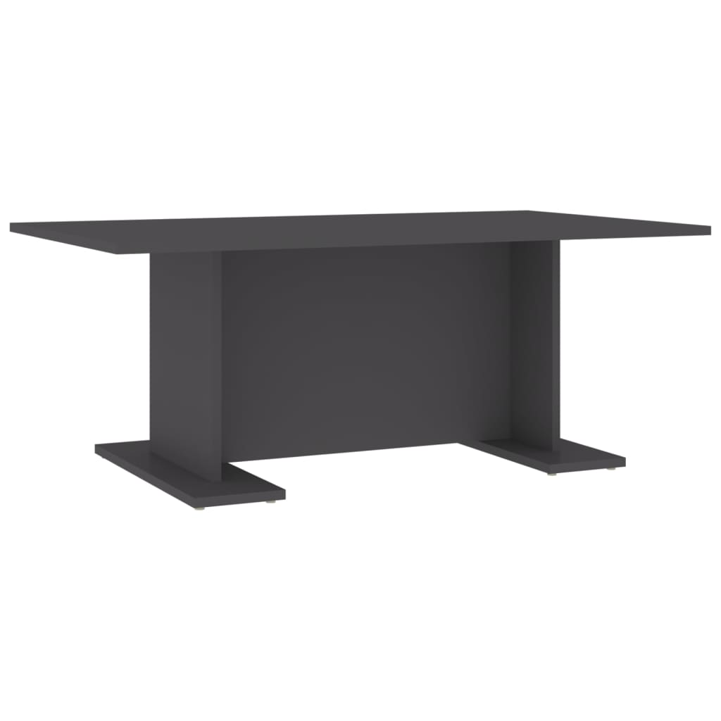 Couchtisch Grau 103,5x60x40 cm Holzwerkstoff