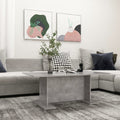 Couchtisch Betongrau 103,5x60x40 cm Holzwerkstoff