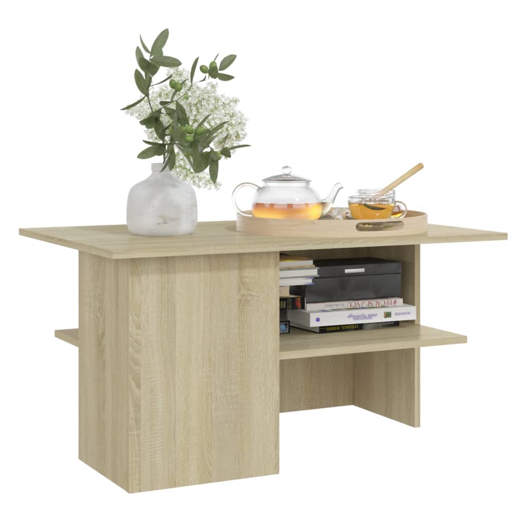 Couchtisch Sonoma-Eiche 90x60x46,5 cm Holzwerkstoff