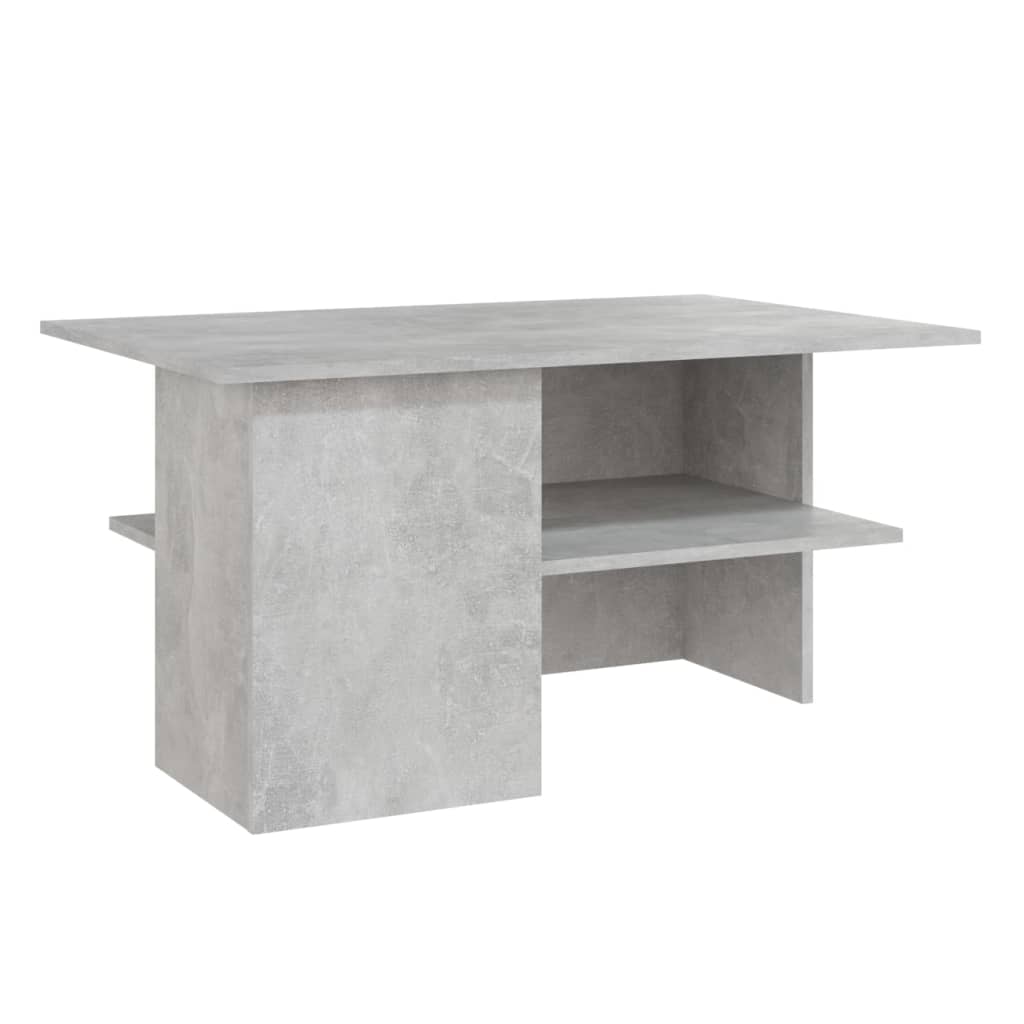 Couchtisch Betongrau 90x60x46,5 cm Holzwerkstoff