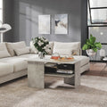 Couchtisch Betongrau 90x60x46,5 cm Holzwerkstoff