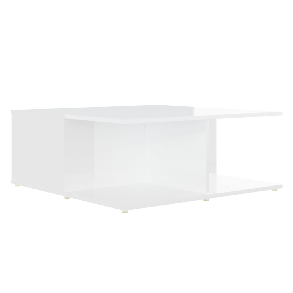 Couchtisch Weiß 80x80x31 cm Holzwerkstoff