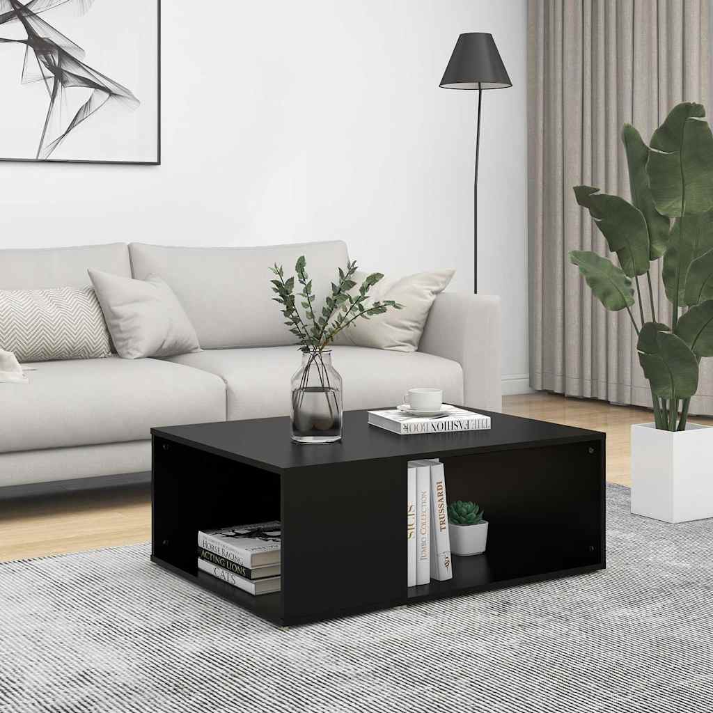 Couchtisch Schwarz 90x67x33 cm Holzwerkstoff