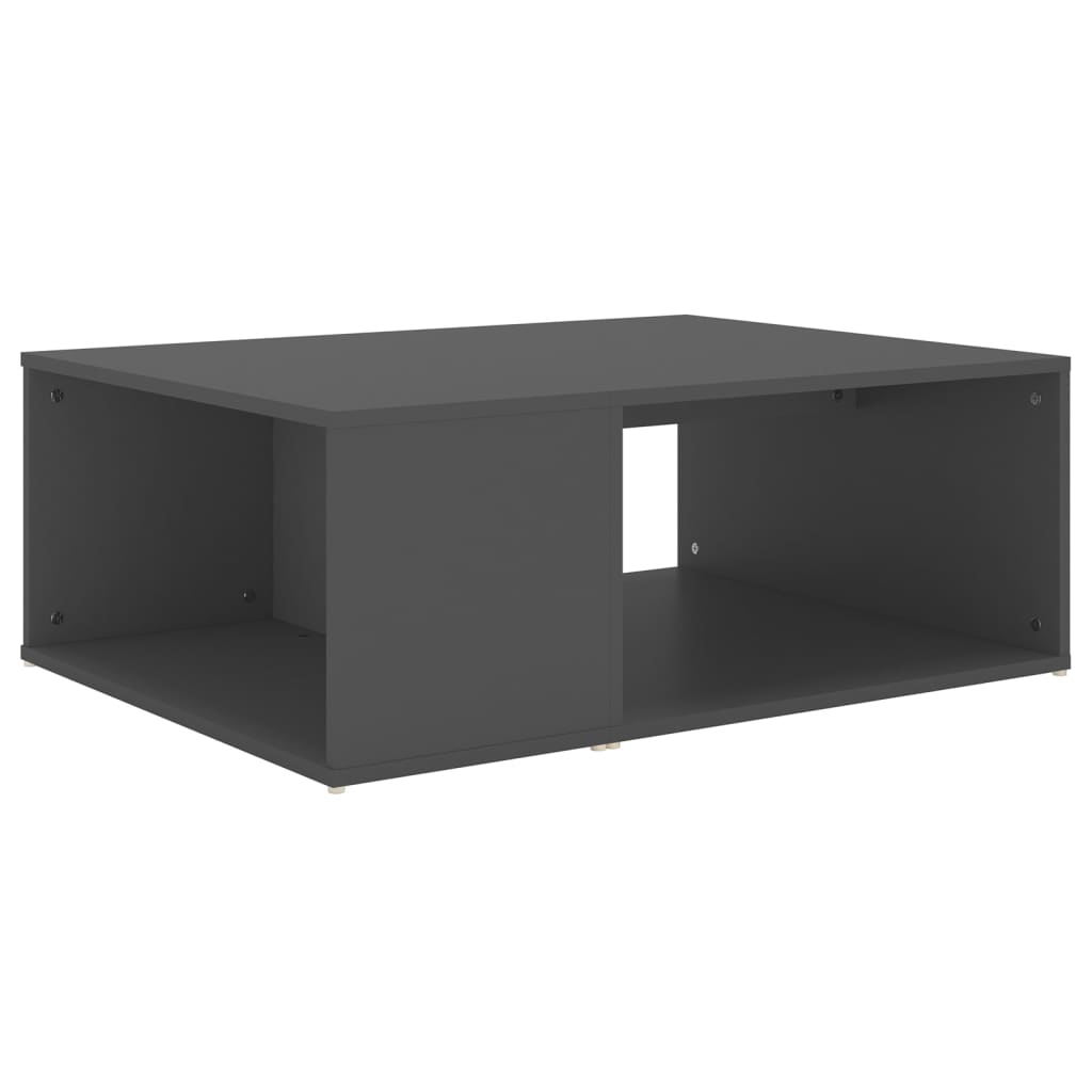 Couchtisch Grau 90x67x33 cm Holzwerkstoff