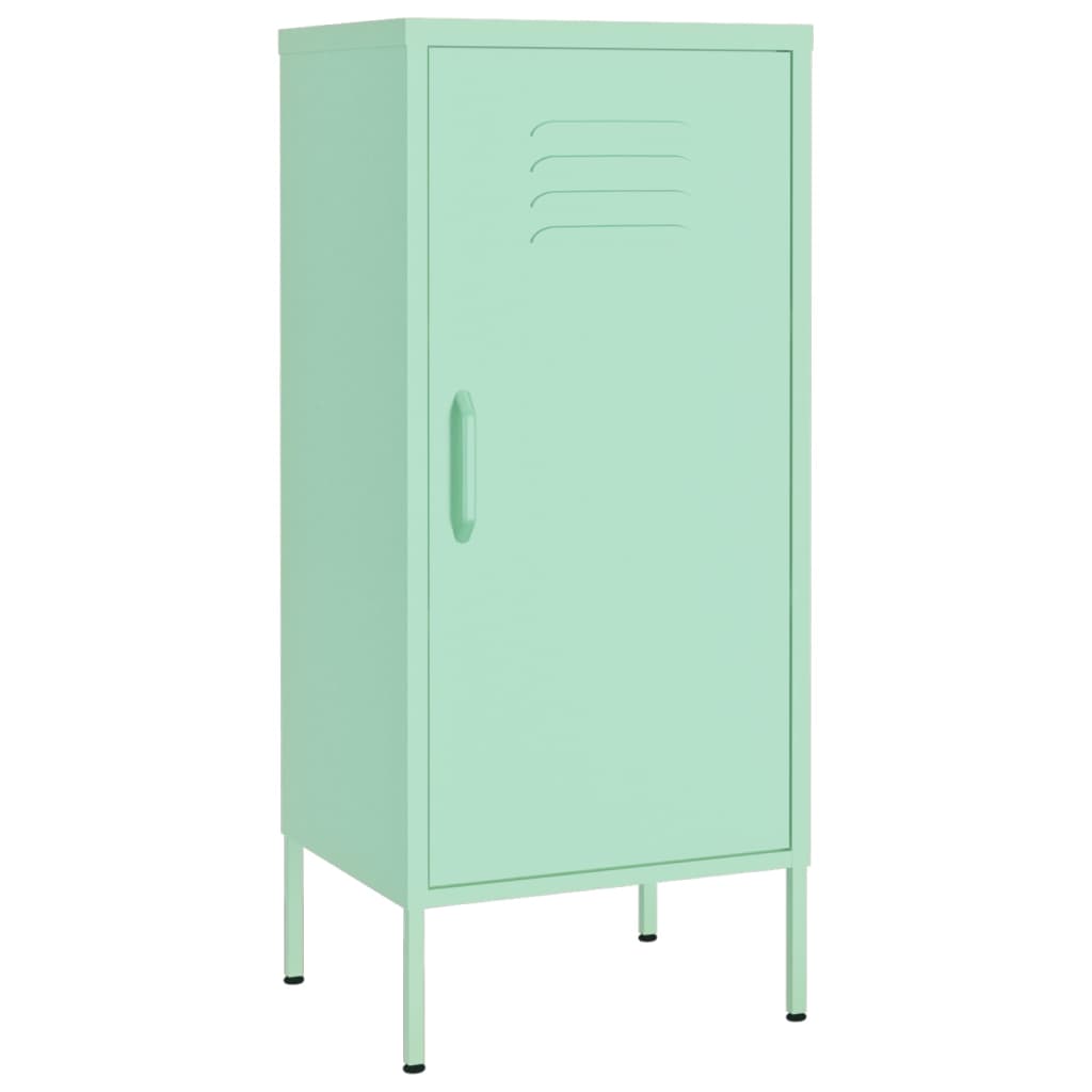 Lagerschrank Minzgrün 42,5x35x101,5 cm Stahl