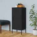 Lagerschrank Schwarz 42,5x35x101,5 cm Stahl