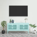 TV-Schrank Minzgrün 105x35x50 cm Stahl