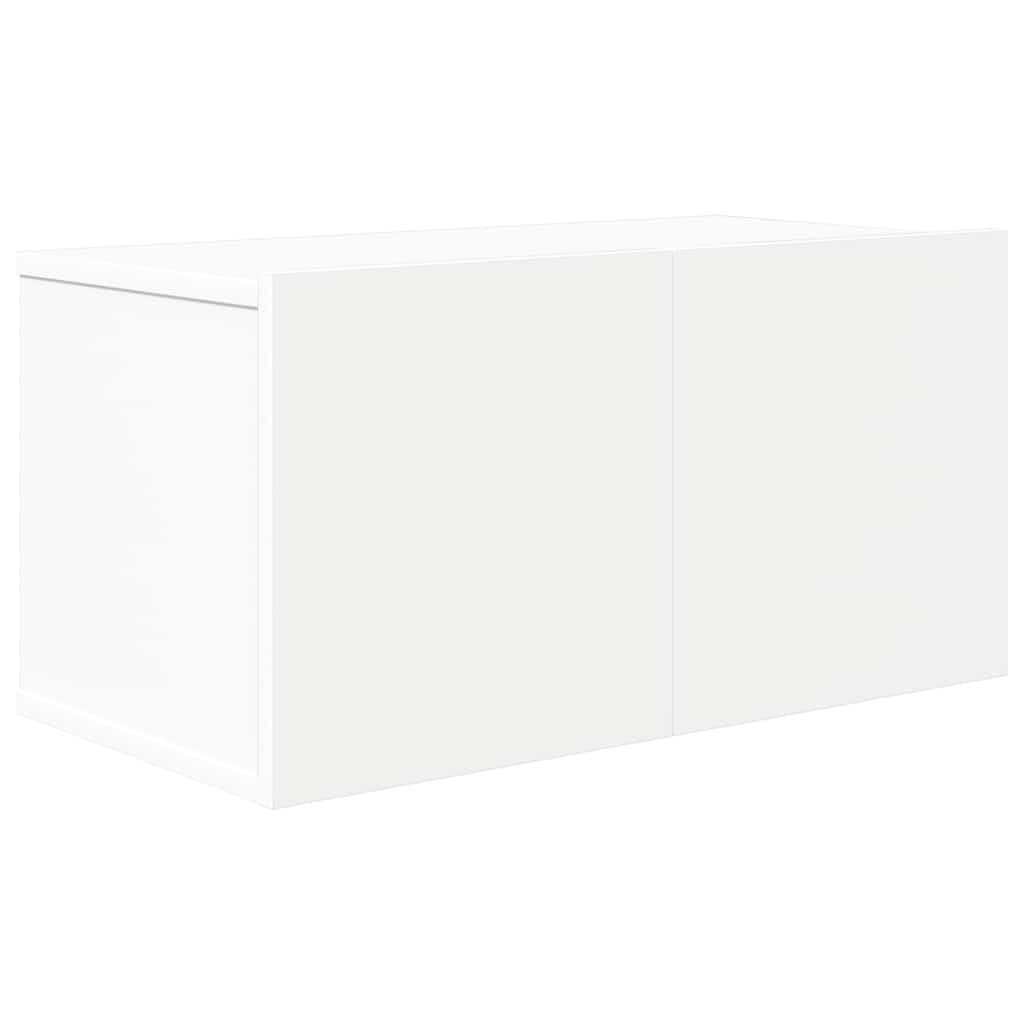 10-tlg. TV-Schrank-Set Weiß Holzwerkstoff