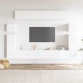 8-tlg. TV-Schrank-Set Weiß Holzwerkstoff