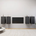 TV-Schränke 4 Stk. Grau 30,5x30x60 cm Holzwerkstoff