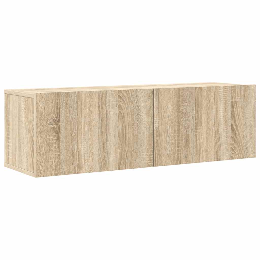 6-tlg. TV-Schrank-Set Sonoma-Eiche Holzwerkstoff
