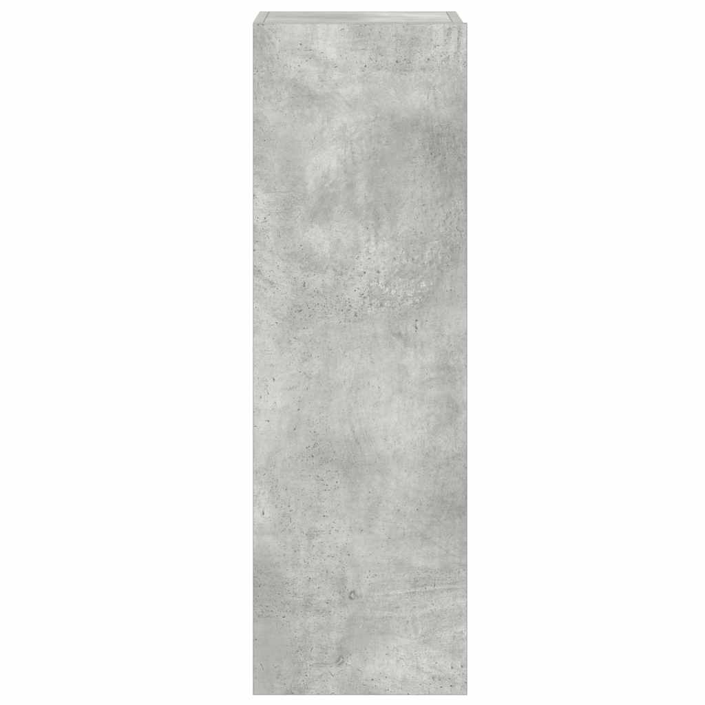 3-tlg. TV-Schrank-Set Betongrau Holzwerkstoff