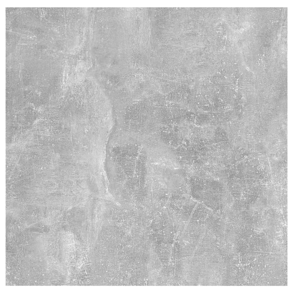 Nachttische 2 Stk. Betongrau 30,5x30x30 cm Holzwerkstoff