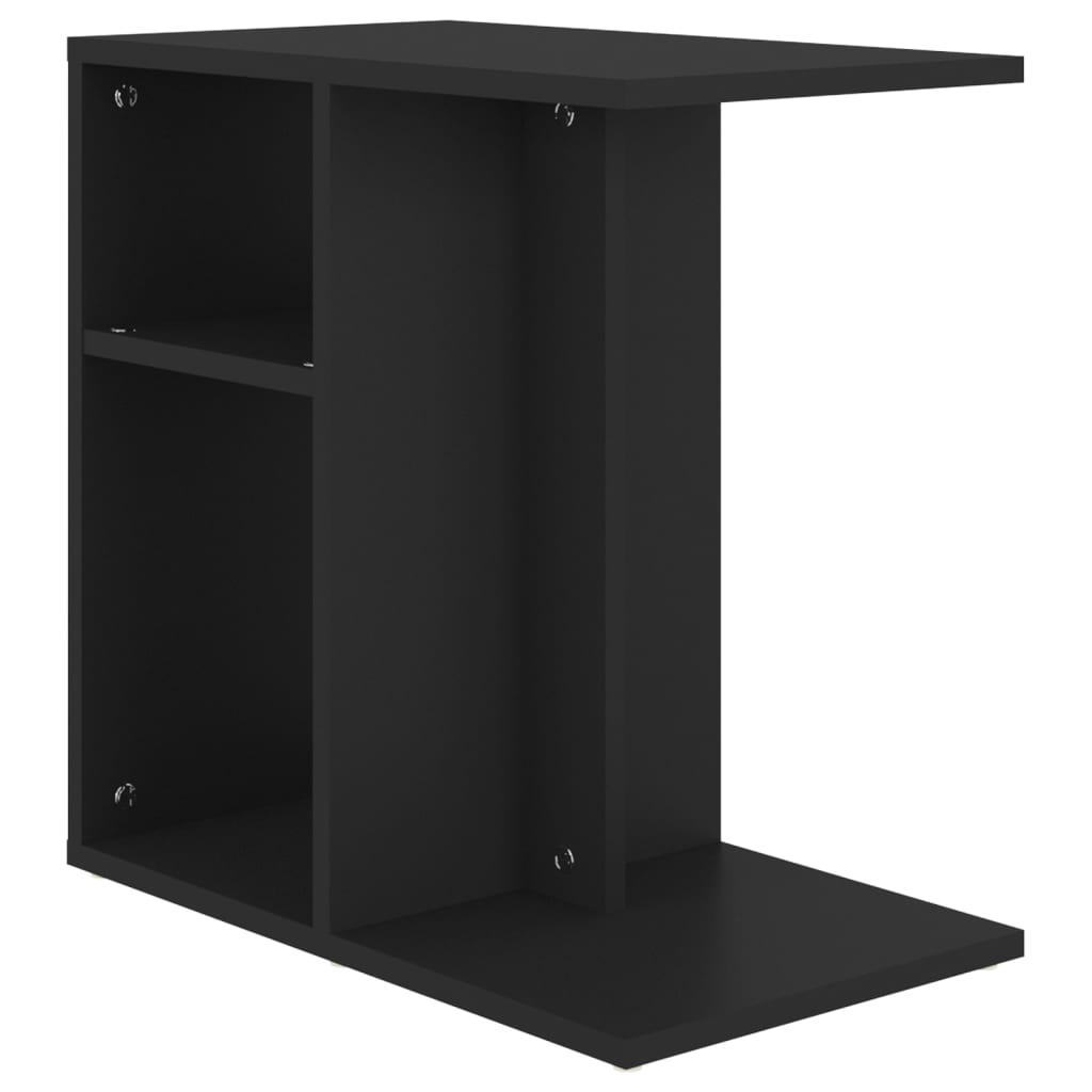 Beistelltisch Schwarz 50x30x50 cm Holzwerkstoff