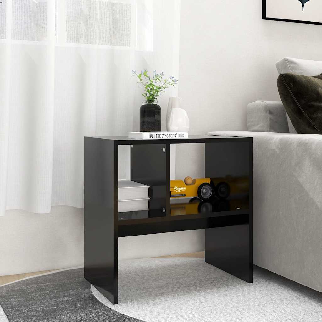 Beistelltisch Schwarz 50x30x50 cm Holzwerkstoff