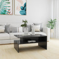 Couchtisch Grau 90x60x42,5 cm Holzwerkstoff