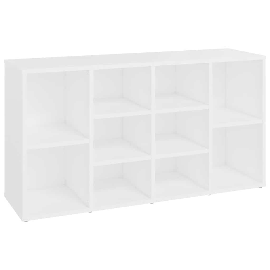 Schuhbank Weiß 103x30x55 cm Holzwerkstoff