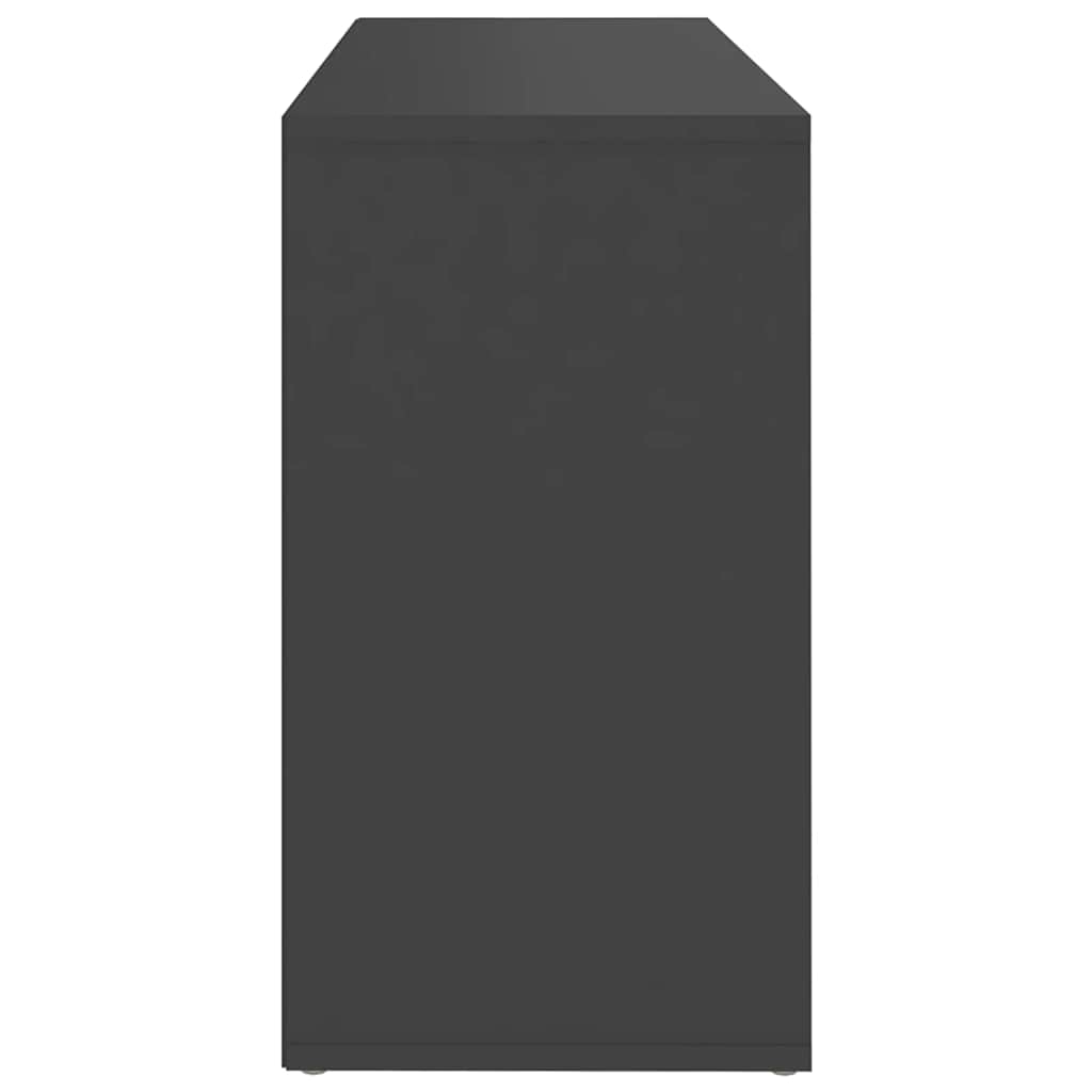 Schuhbank Grau 103x30x55 cm Holzwerkstoff