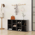 Schuhbank Grau 103x30x55 cm Holzwerkstoff