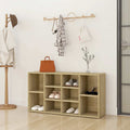 Schuhbank Sonoma-Eiche 103x30x55 cm Holzwerkstoff