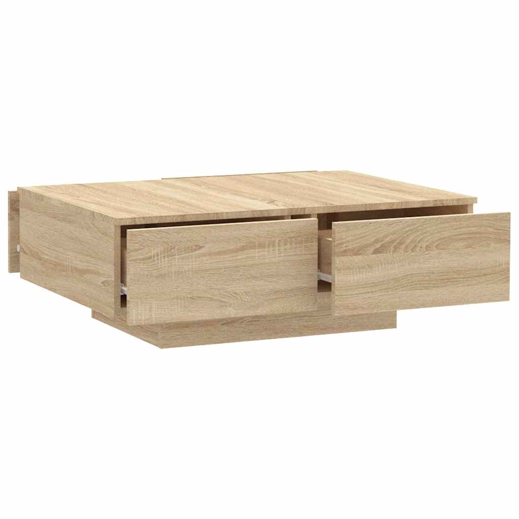 Couchtisch Sonoma-Eiche 90x60x31 cm Holzwerkstoff