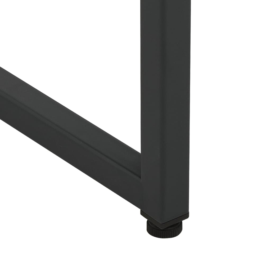 Sideboard Schwarz 105x35x75 cm Stahl
