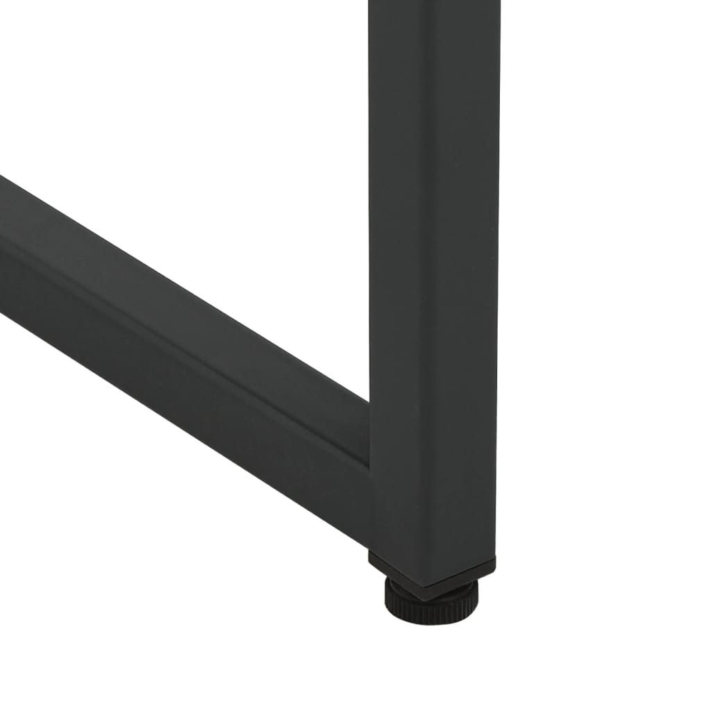 Sideboard Schwarz 75x35x75 cm Stahl