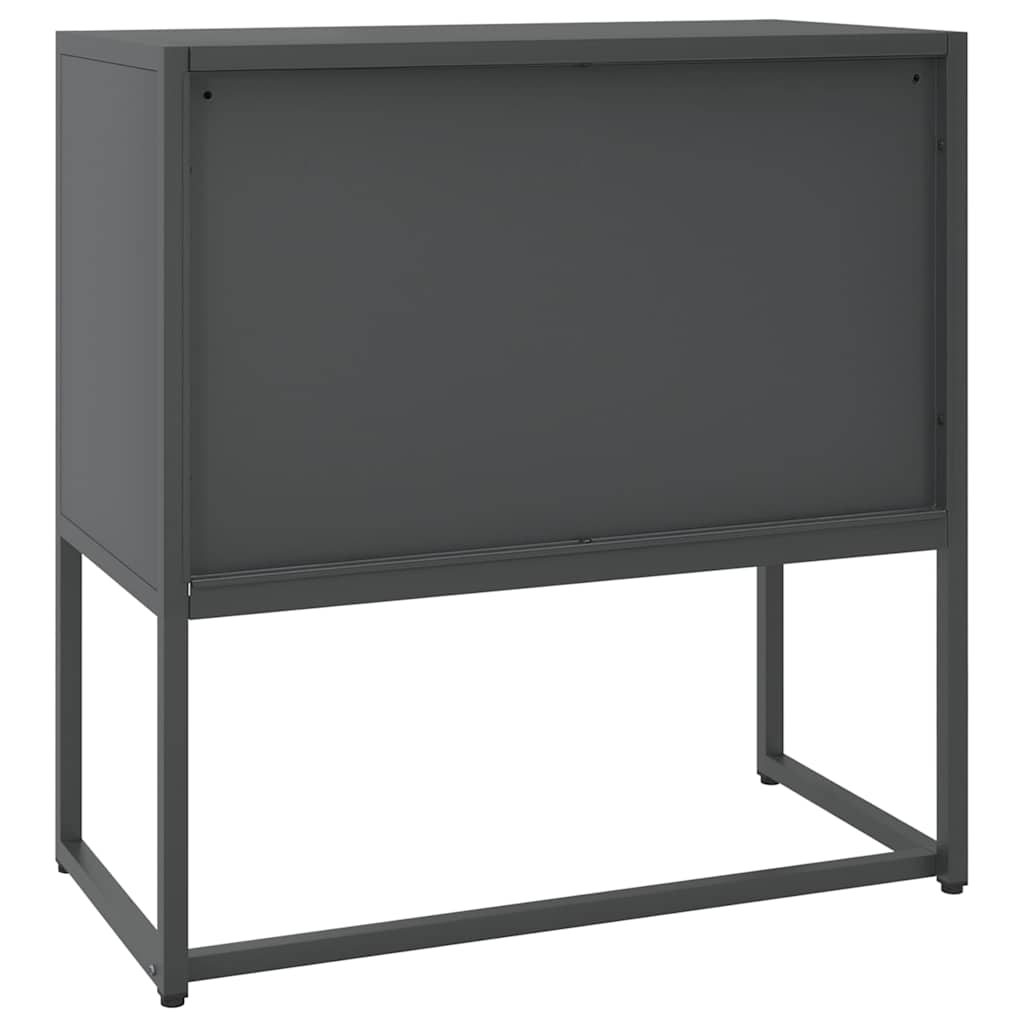 Sideboard Anthrazit 75x35x75 cm Stahl