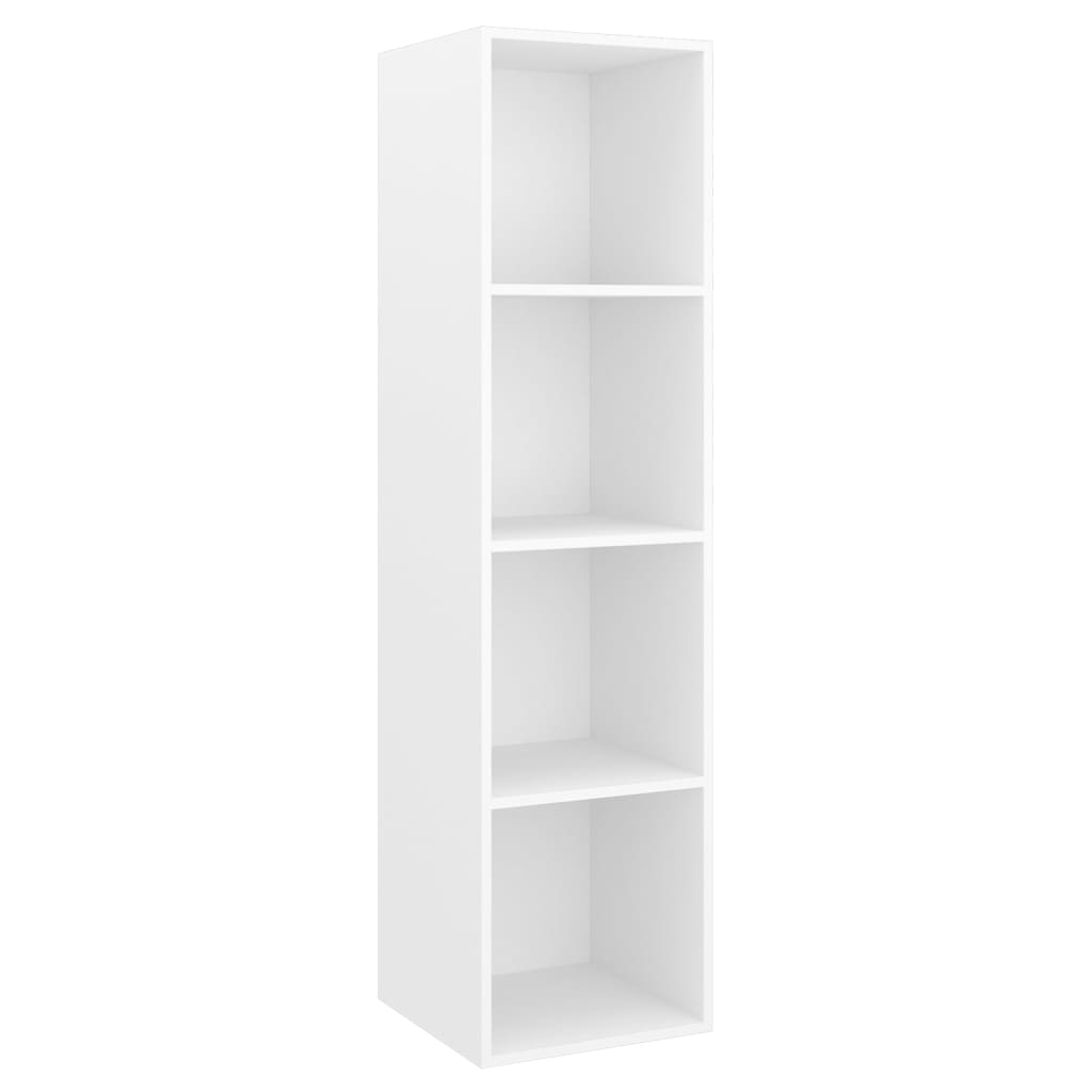 4-tlg. TV-Schrank-Set Weiß Holzwerkstoff