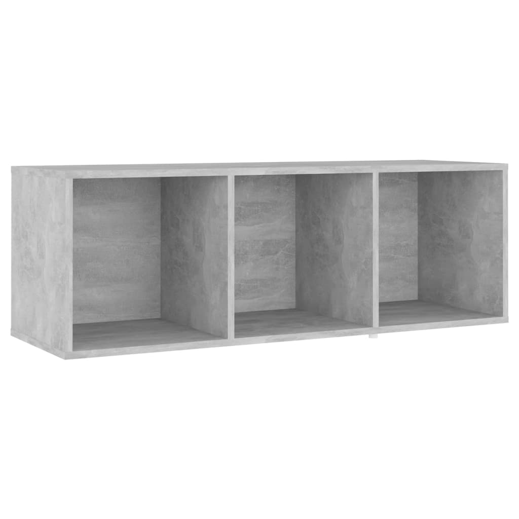 TV-Schränke 2 Stk. Betongrau 107x35x37 cm Holzwerkstoff