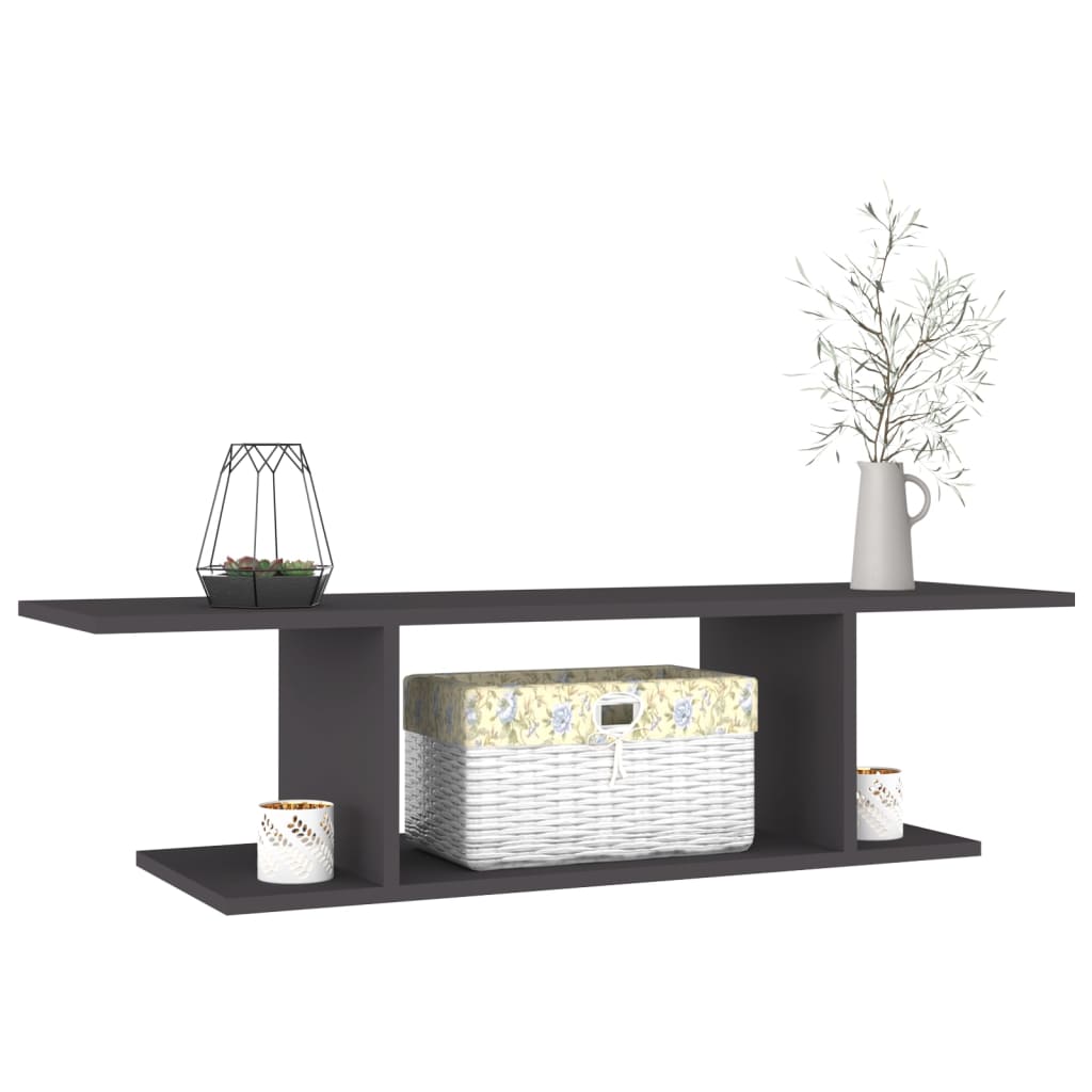 TV-Wandschrank Grau 103x30x26,5 cm