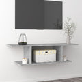 TV-Wandschrank Betongrau 103x30x26,5 cm