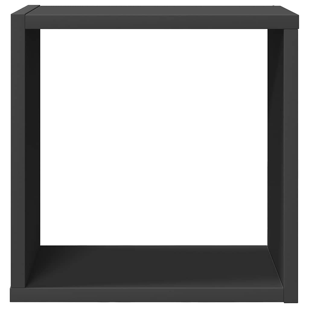 Würfelregale 6 Stk. Grau 30x15x30 cm
