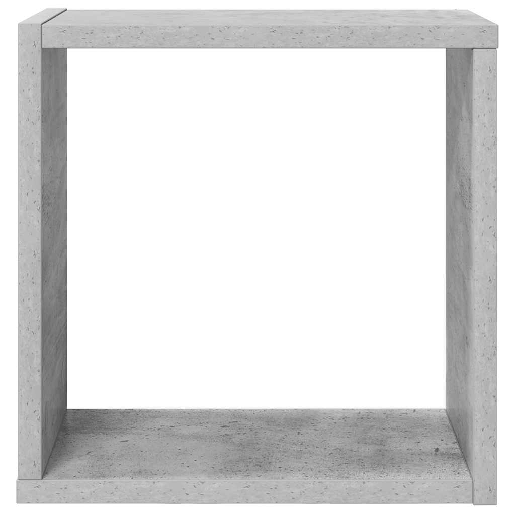 Würfelregale 6 Stk. Betongrau 30x15x30 cm