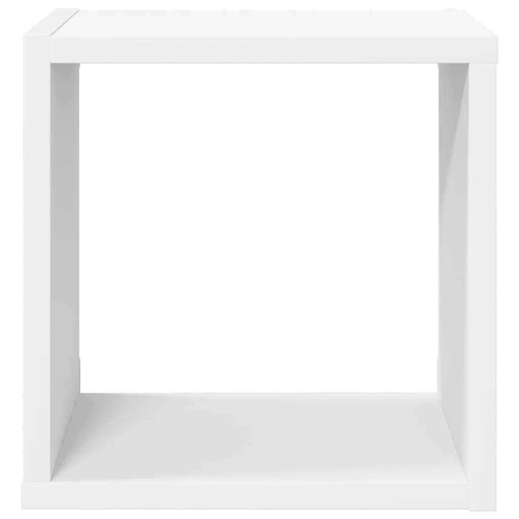 Würfelregale 2 Stk. Weiß 26x15x26 cm