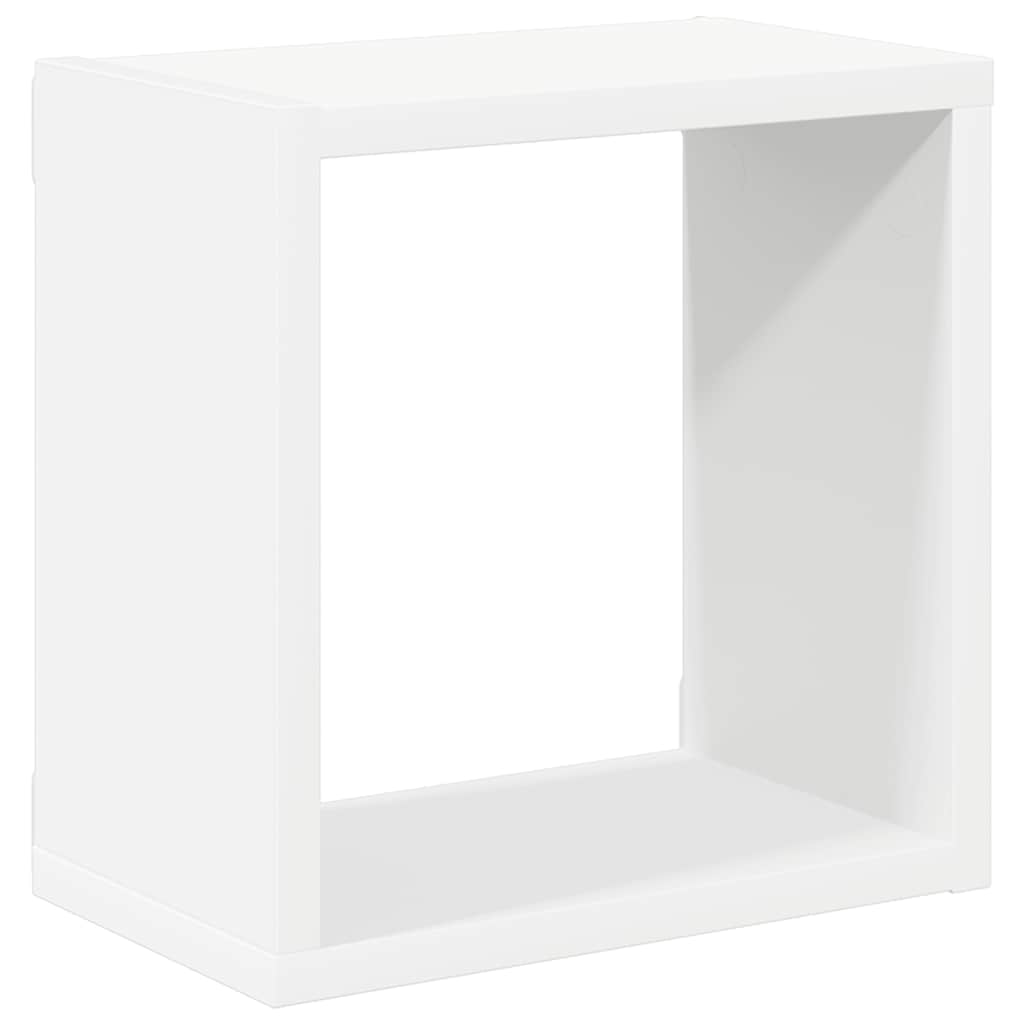 Würfelregale 4 Stk. Weiß 26x15x26 cm