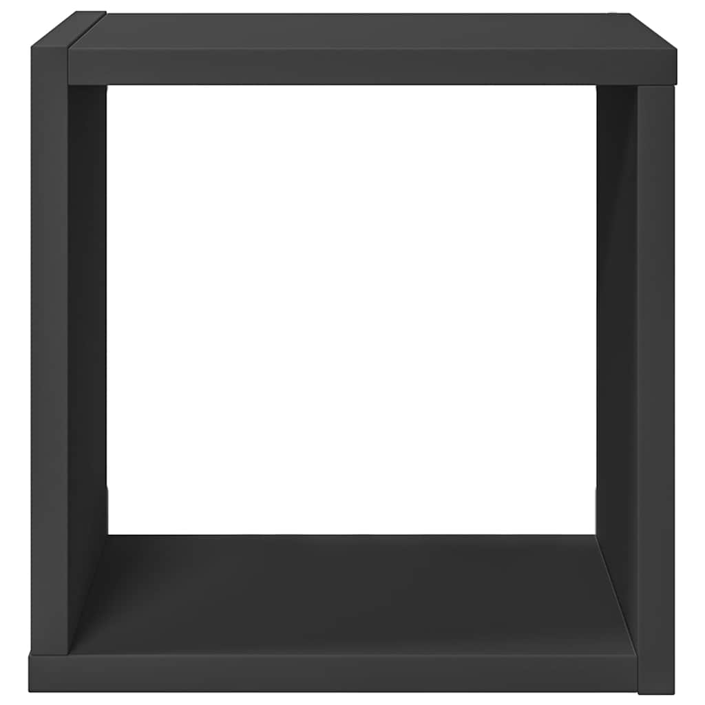 Würfelregale 6 Stk. Grau 26x15x26 cm