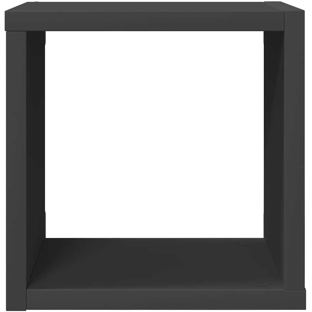 Würfelregale 4 Stk. Grau 22x15x22 cm